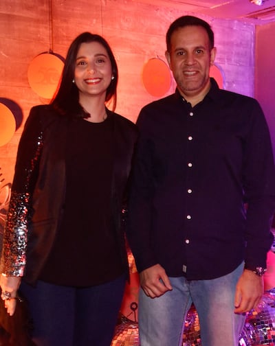 Vanessa Borrell y Carlos Martinessi.