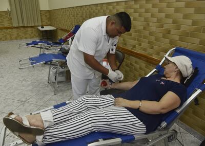 Ema Aguilera dona sangre hace 3 años para dar vida a otros.