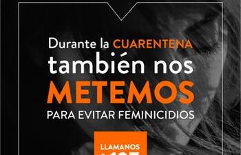 Líneas de ayuda para asistir a las mujeres víctimas de violencia.
