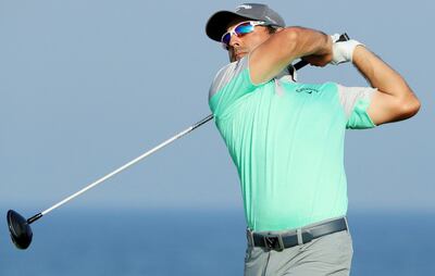 Fabrizio Zanotti flirteó ayer con los primeros lugares en el Abierto de Omán del Tour Europeo 2020.