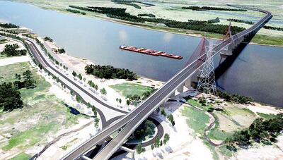 Diseño preliminar del puente Asunción-Chaco’i licitado por el MOPC. Constructoras cuestionan el plazo para presentar ofertas.
