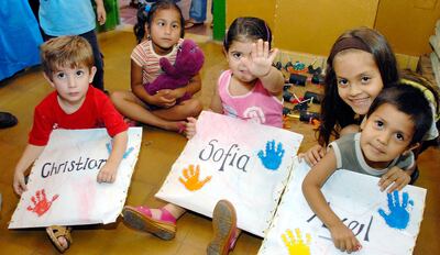 Unos 400 niños de madres trabajadoras acuden a la Fundación Casa Cuna.