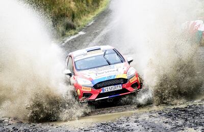 Fabrizio Zaldívar cerró su primera temporada en la JWRC con un quinto lugar en la categoría.