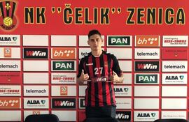 Fabián León fue presentado en el NK Čelik Zenica de Bosnia.