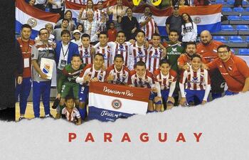 El equipo paraguayo de fútbol de salón categoría 13 (C13) conquistó el campeonato mundial de este deporte, que se realizó en España.