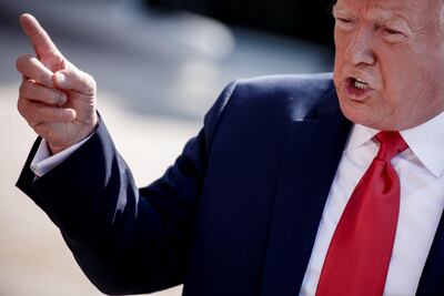 El presidente de Estados Unidos, Donald J. Trump acuso a Hollywood de ser "racista" y propiciar el "caos".