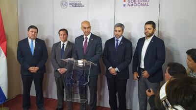 Los titulares de los tres poderes del Estado hicieron el anuncio de manera conjunta esta tarde, en el Palacio de Gobierno.