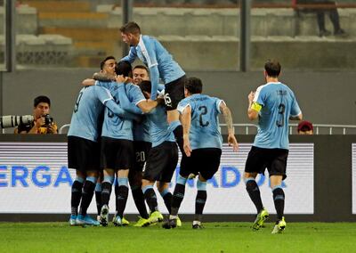 Uruguay empató con Perú en partido amistoso.