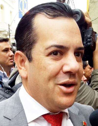 Rodolfo Friedmann, senador (ANR, Añetete). El exgobernador de Guairá pedirá permiso y descartó renunciar a su banca.