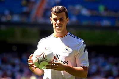 Bale llegó al Madrid en el 2013.