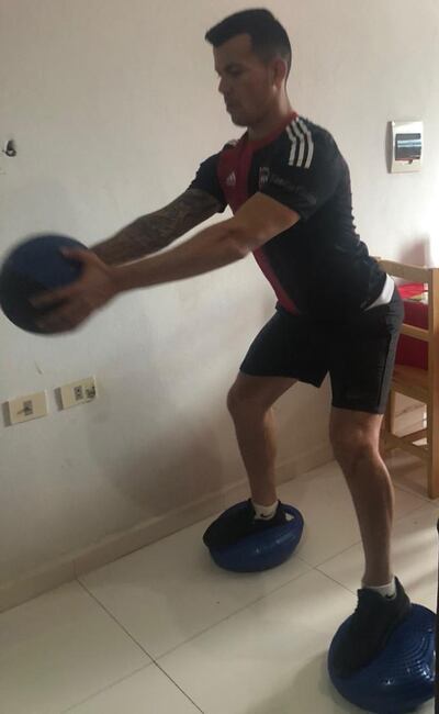 José Verdún, delantero de Guaireña.