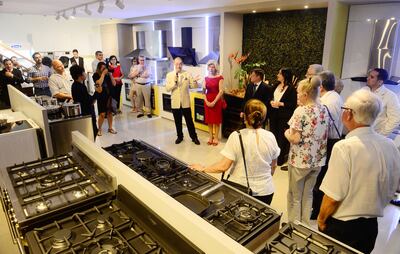 El ingeniero Adalberto González Torres, presidente de Tecnocentro, dio la bienvenida a los invitados.