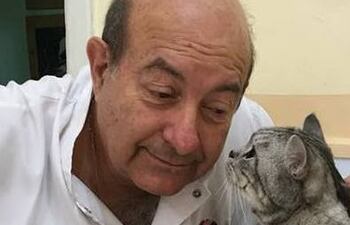 El Dr. Rubén Gatti, experto en medicina felina.