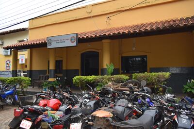 Fachada de la Comisaría 2da. de Luque.