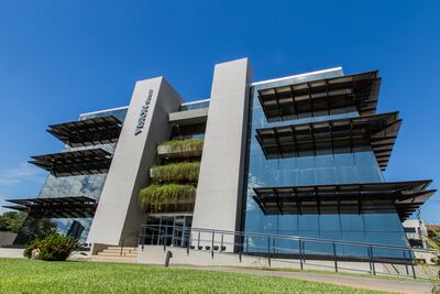 Fachada de Visión Banco, que ratifica calificación en Rating Social.