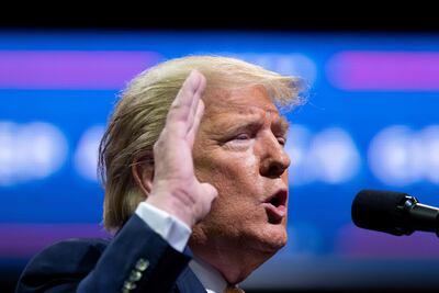 Donald Trump, presidente de los Estados Unidos.