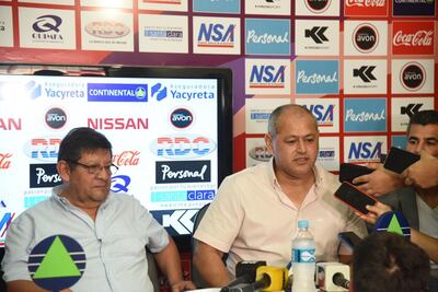 Arce contó que el contrato que firmó es hasta junio del año que viene.