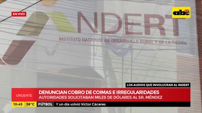 Audio 22: Caso de coimas e irregularidades en el Indert