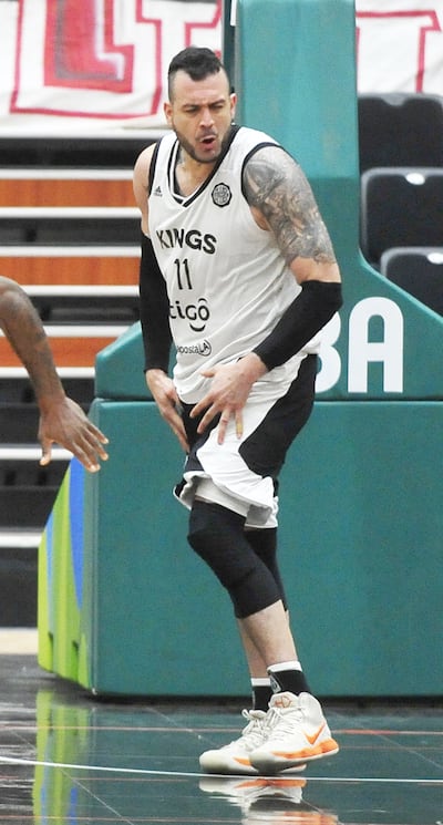 El pivot Guillermo Araújo, baluarte de los Kings.