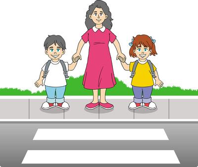 ¡Atención! Vamos a cruzar la calle