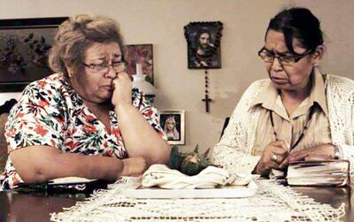 Amada Gómez y Katty Pacuá protagonizan el cortometraje “Y al tercer día”, que cosechó premios en varios festivales.