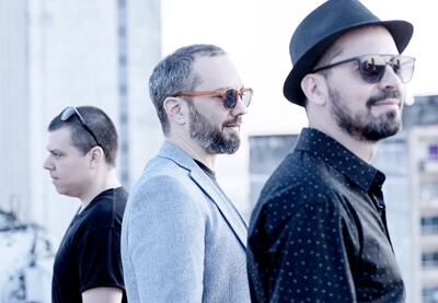 Pincho Villalba, Aldo Natalizia y Óscar Rivas.