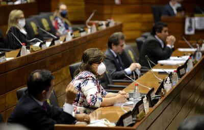 La sesión extraordinaria del martes fue la última de este mes. La próxima sería a fines de abril.