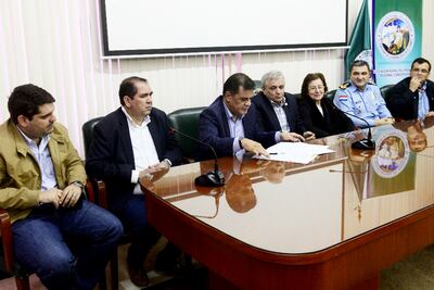 Autoridades nacionales y departamentales firmaron convenio para combatir faena ilegal de vacunos en Concepción.