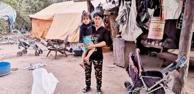 En Olimpo, muchas familias están sufriendo graves carencias, por lo que claman al Gobierno más celeridad para que las ayudas lleguen.