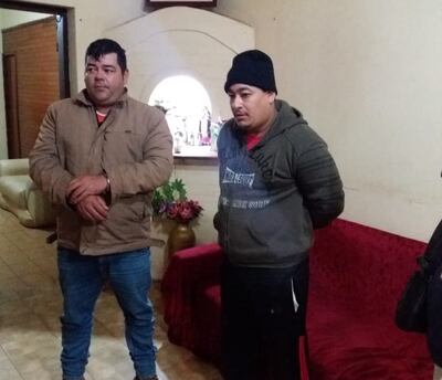 Detienen a dos supuestos asaltantes de transportadores de caudales