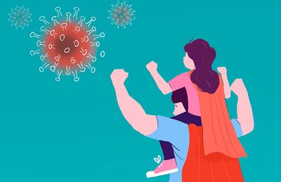 La unión debe ser una oportunidad para compartir entre padres e hijos, pasando más tiempo de calidad en casa. Hay que mantener a los niños ocupados.