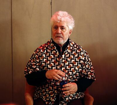 El director de cine Pedro Almodóvar, cuya película "Dolor y gloria" compite por los premios Óscar, de Hollywood.