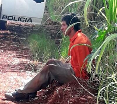 El presunto asaltante Jorge Báez fue atrapado y reducido por los agentes de la comisaría 84ª de Edelira 70, tras  una  persecución.