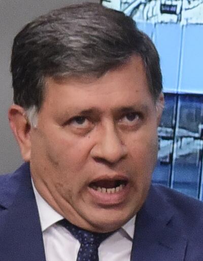 Armando Gómez (PLRA, llanista), intendente de Lambaré contra cuya administración se pide una intervención.