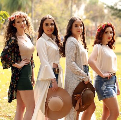 Marem Ximena Bordón Fariña, Erika Joseline Kröne Villalba, Sofía Anthonella Gómez Lovera y Marli Antonia Marsullo Barreto son parte de la nómina de debutantes, que hará su presentación en sociedad, el sábado 5.