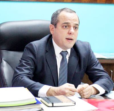 Camilo Benítez Aldana, contralor general de la República, que debe entregar su informe al Senado.