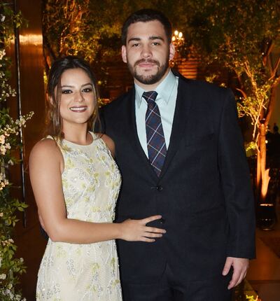 Thalía Maidana y Gino Vaccaro.