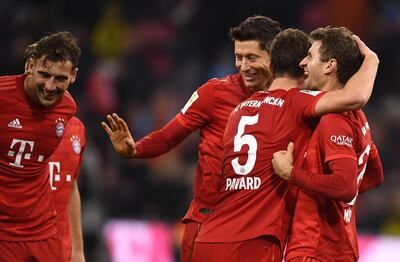 Bayern Munich goleó al Borussia Dortmund en la Bundesliga.