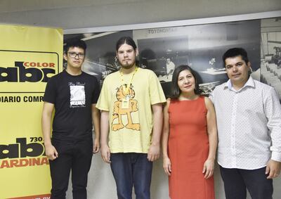 Los barítonos Iván Berdejo y Agustín Barboza (nieto), la escritora Maritza Núñez y el director Willian Aguayo brindaron detalles sobre la obra, que tiene una duración aproximada de una hora y será interpretada por casi 200 artistas en escena.