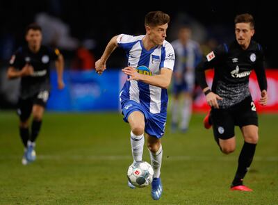 Krzysztof  Piatek debutó en el Hertha Berlín de Alemania.