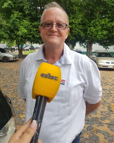 Ingeniero Fabián Cáceres.