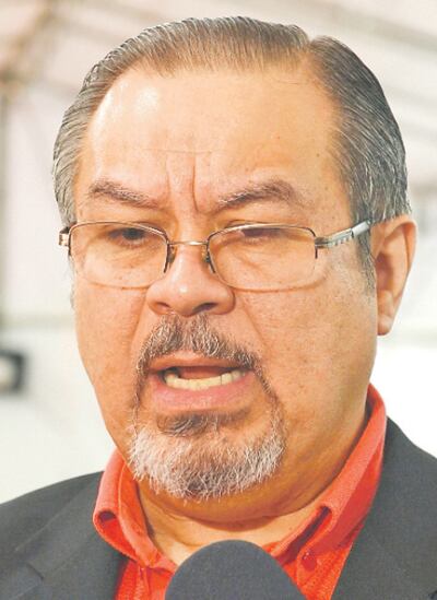 Rubén Rolón, secretario ejecutivo del Tribunal Electoral Partidario de la Junta de Gobierno de la ANR.