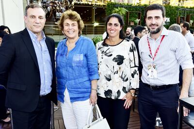 Martín Cabanne, María Julia Scavone, Natalia Daud y Cesareo Giménez