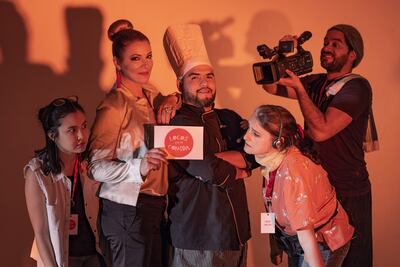 El elenco de "Cocina del mundo".