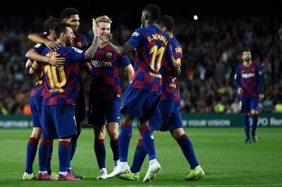 Barcelona consiguió una gran goleada ante el Sevilla.