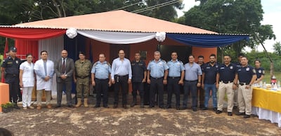 Sede policial inaugurada.