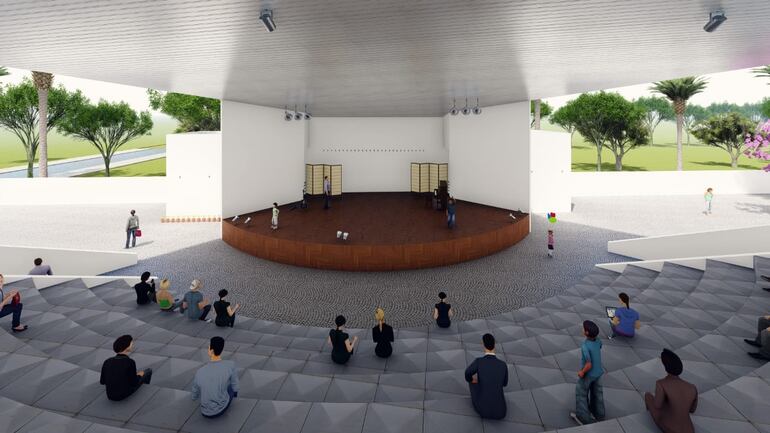 Anfiteatro "Rafael Rojas Doria".