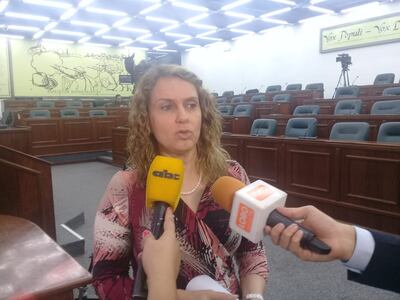 Diputada Rocío Vallejo.