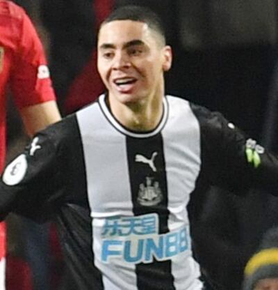 Miguel Ángel Almirón Rejala (25 años) acumula 28 partidos y un gol con el Newcastle United.