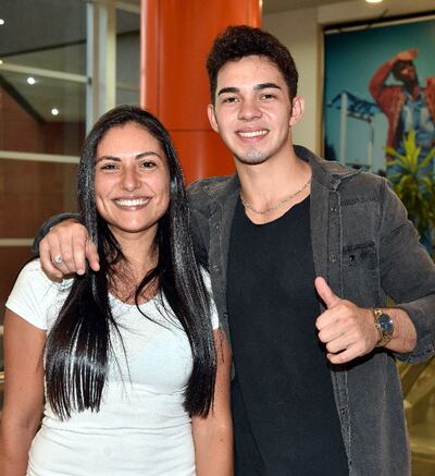 Tania Tanis y Samuel González.